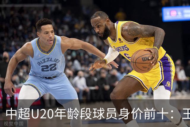 中超U20年龄段球员身价前十：王钰栋180万欧居首，邝兆镭在榜
